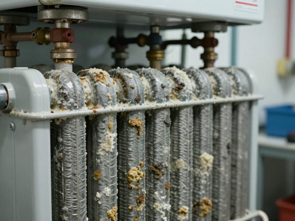 chaudière gaz échangeur entartré